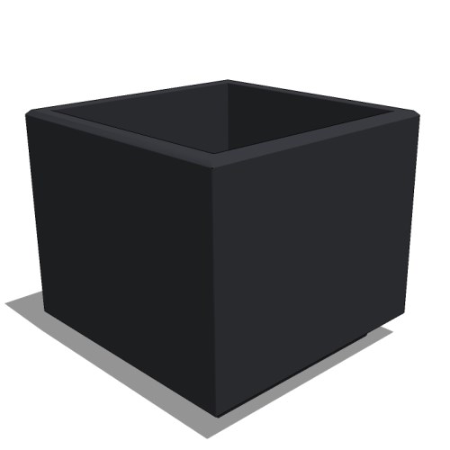View Custom Low Cube Planter